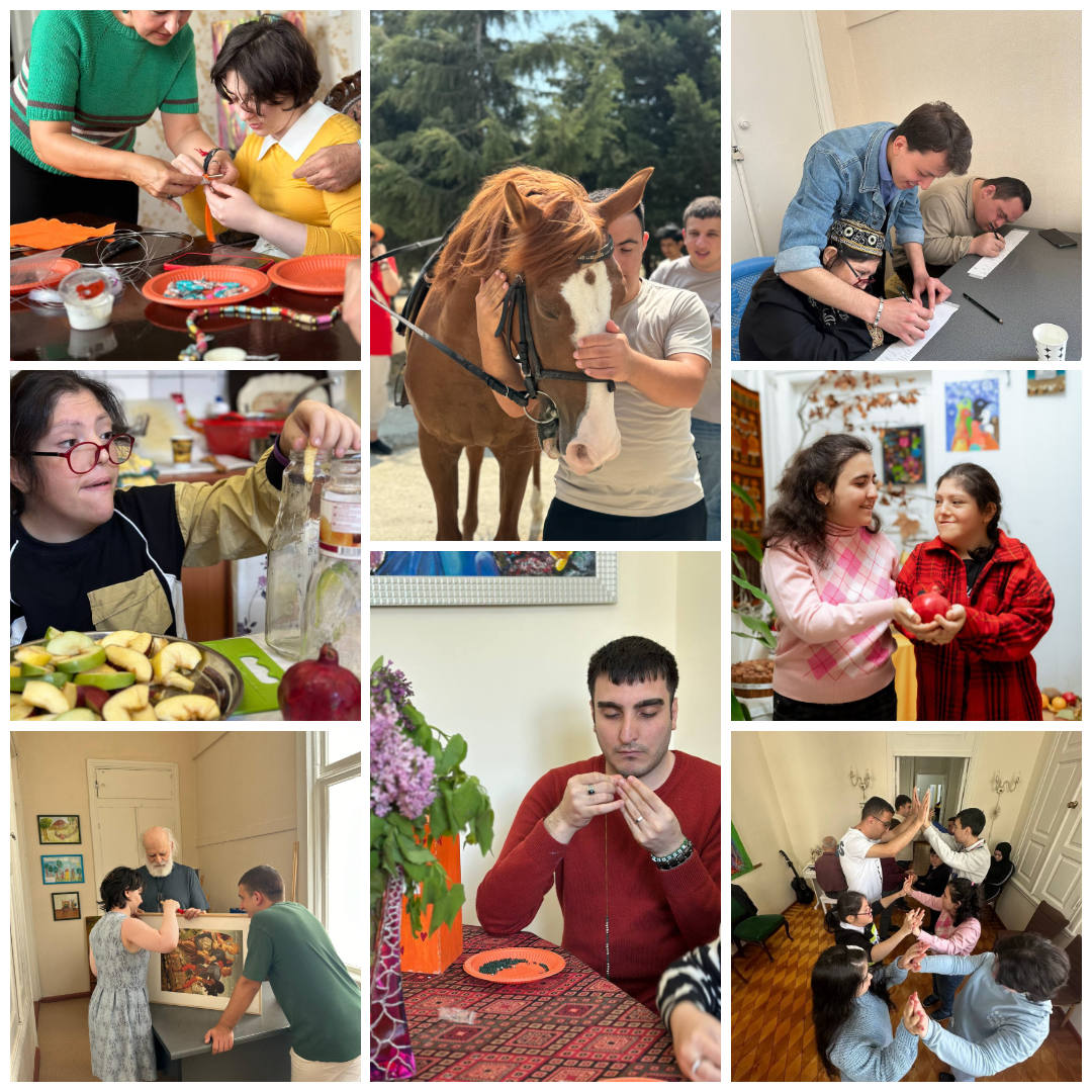 PRESENTLY  YURDUM  -  in Baku providing daily SOCIAL THERAPEUTIC service for Adults with special needs